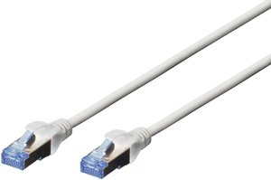 kabel LAN Digitus DK-1532-100, 1 szt., RJ45, CAT 5e, SF/UTP, 10.00 m, szary