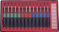 Zestaw wkrętaków precyzyjnych 14 szt. Zestaw wkrętaków Basetech  813679