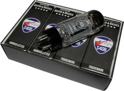 Zestaw lamp elektronowych 6L6GC S4GB Premium - pasujące 4 lampy dla gitar i basów  6L6GC S4GB Premium-4 Lampa elektronowa, pasujące cztery 4 szt.