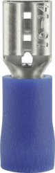 Konektor żeński, częściowa izolacja, tuleja, 4.8x0.8 mm, 1.5-2.5 mm2, tuleja, niebieski
