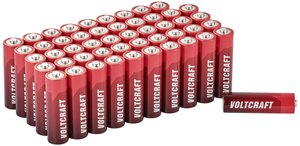 Baterie AA VOLTCRAFT Industrial LR6 VC-12668695, 1.5 V, alkaliczno-manganowe, 50 szt.