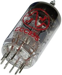 Lampa elektronowa ECC ECC 83 = 12 AX 7  ECC 83 = 12 AX 7 Ilość biegunów 9 Trzonek Noval Opis: Podwójna trioda NF