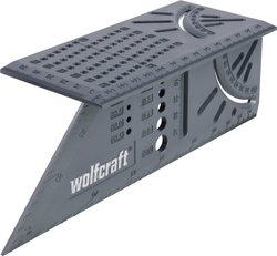 Kątownik skośny Wolfcraft  5208000 1 szt.
