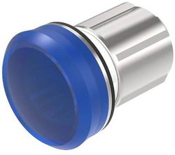 EAO 45-2T00.10J0.000 Serii 45 Wskaźnik Siłownik Podświetlenie całej twarzy Niebieski Lampka sygnalizacyjna eao 45-2T00.10J0.000, 22.50 mm, 1 szt.