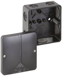 Puszka instalacyjna Spelsberg Abox-i 040-L/sw, IP65, (D x S x W) 93 x 93 x 55 mm, czarny, 1 szt.