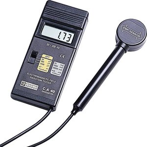 Miernik Tesli / Gaussadla niskich częstotliwości - Pomiar pól indukcji magnetycznej od 30 do 300 Hz Analizator pola magnetycznego Chauvin Arnoux C.A 40