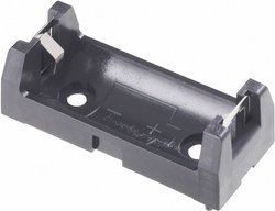 Gniazdo baterii 2/3 AA z wyprowadzeniem pinowym Komora baterii model L, na baterię 2/3 AA