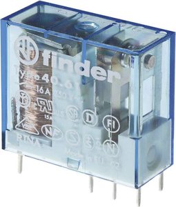 Przekaźnik drukowany Finder 40.61.9.024.4000 40.61.9.024.4000, monostabilny, 1 cewka, 400 V/AC, 16 A, 1 szt.
