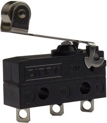 Mikroprzełącznik Zippy SW-05S-05A0-Z SW-05S-05A0-Z, 1 zestyk przełączny, 250 V/AC, 6 A, 1 szt.