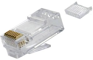 Złącze męskie RJ45 Telegärtner J00026A0182, RJ45, CAT 6, piny:8P8C, 1 szt.
