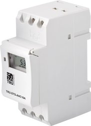 TRU COMPONENTS  Napięcie robocze: 230 V/AC TRU-DTS-AHC16A 16 A 250 V/AC z programatorem tygodniowym