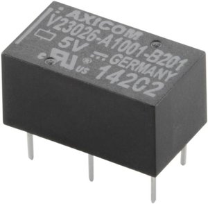 Miniaturowy przekaźnik monostabilny, 1 x zest. przeł. TE Connectivity V23026-A1002-B201