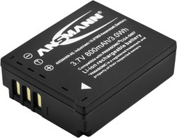 Akumulator do aparatu  Ansmann Akumulator zamienny CGA-S007E, CGA-S007 Napięcie: 3.7 V Pojemność: 800 mAh