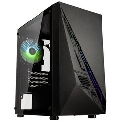 Kolink Kolink Inspire K2 Plus ARGB Micro-ATX-Gehäuse - schwarz Window Micro Tower Obudowa gamingowa, Obudowa  czarny