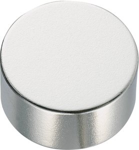 Magnes trwały okrągły TRU COMPONENTS 505879 N45 1.37 T Maksymalna temperatura graniczna: 80 °C