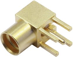 Złącze MMCX Telegärtner J01341A0031 J01341A0031 złącze żeńskie do wbudowania poziomego 50 Ω 1 szt.