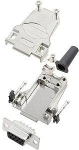 Zestaw listew żeńskich D-Sub TRU COMPONENTS TCDTZF09DMSK 7709556, rzędy: 2, styki: 9, 180 °, 1 szt.