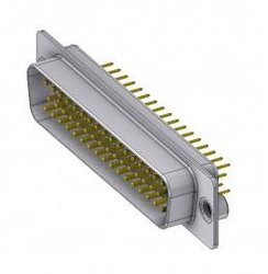 Złącze męskie D-Sub Deltron Connectors DTS50 PY/2 M85UN, rzędy: 2, styki: 50, 180 °, 1 szt.