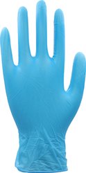 Rękawica jednorazowa Vitril, rękawica do badań, mieszanka winylowo-nitrylowa, niebieska, rozm. M. L+D 14683-M 14683-M 100 szt. Nitryl, Winyl Rękawice jednorazowe Rozmiar rękawic: 8, M