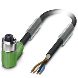 Kabel do czujników/elementów wykonawczych Phoenix Contact SAC-4P- 3,0-PUR/M12FR SH 1682919, Kabel, otwarte końcówki, 1 szt.