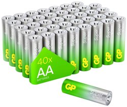 GP Batteries Super Bateria AA/R06 alkaliczno-manganowe 1.5 V 40 szt.