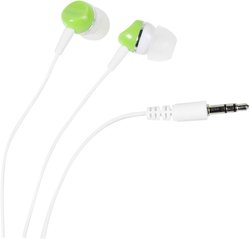 Słuchawki In Ear Vivanco SR 3 GREEN 34885  biały, zielony