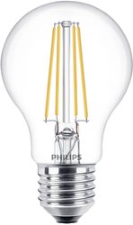 Żarówka LED Philips zastępuje 60 w, E27 standardowy kształt, ciepła biel (2700 K), 806 lumenów, przezroczysta Żarówka LED Philips Lighting 76393000 E-27 7 W = 60 W 806 lm ciepła biel 3 szt.