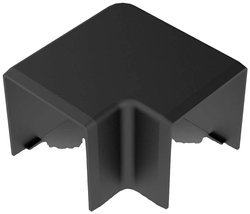 Kątownik płaski do LHD 40x40, czarny Kanał kablowy KOPOS 8643_FB 1 szt.