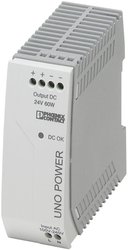 Zasilacz na szynę DIN Phoenix Contact UNO-PS/1AC/24DC/60W 2902992  24 V/DC 2.5 A 60 W Ilość wyjść:1 x