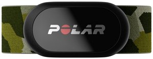 Nadajnik na klatkę piersiową Polar H10, zielony kamuflaż M-XXL Czujnik tętna Polar 920106245 1 szt.
