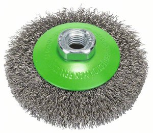 Bosch Accessories Szczotka stożkowa, nierdzewna 100 mm, 0,35 mm, 12500 U/ min, 14  2608622108 1 szt.