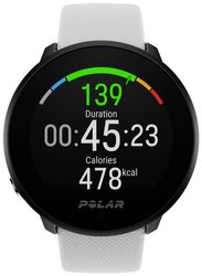 Polar Unite Pulsometr ze zintegrowanym czujnikiem   43 mm Uni biały