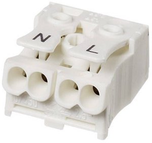 Adels-Contact 21714 Złącze oświetleniowe LK 980-01/2B, PIN: 2, 450 V/AC, 16 A, 1 szt.