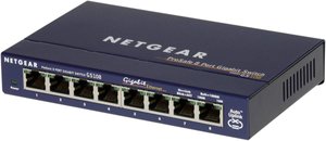 Switch NETGEAR GS108GE, 8 Portów, 1 GBit/s
