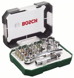 Bity Bosch Accessories Promoline 2607017322 1 zest. płaski, krzyżakowy Phillips, krzyżakowy Pozidriv, wewnętrzny sześciokąt, wewnętrzny sześciokąt (TX)