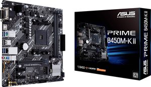 Płyta główna Asus PRIME B450M-K II AMD AM4 Micro-ATX AMD® B450