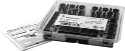 Złącze męskie RJ45 proste, bez konieczności użycia narzędzi Telegärtner MFP8 J00026A2110 , RJ45, CAT 6a, 10 szt.