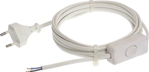 kabel AS Schwabe 70631, 3.00 m, biały