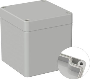 Obudowa zewnętrzna TRU COMPONENTS TC-9065496, (D x S x W) 82 x 80 x 85 mm, poliwęglan, 1 szt.