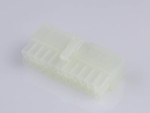 Obudowa złącza pin żeńskiego na kabel Molex MOL Power & Signal Sol. 39012220, piny: 22, 13 A, 1 szt.