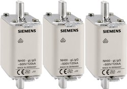 Do zastosowań bezpieczeństwa NH 500 V rozmiar 000 40 A Bezpiecznik Siemens NH 500 V rozmiar 000 40 A