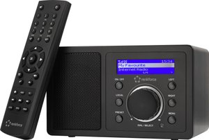 Radio internetowe Renkforce RF-IR-MONO1 Internet obsługa DLNA czarny