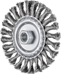 PFERD Szczotka okrągła pleciona RBG Ø 115 x 12 mm Drut stalowy M14 Ø 0,50 do szlifierki kątowej  43312002 1 szt.