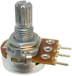 Potencjometr obrotowy  mono 0.05 W 500 kΩ Alpha RV16AF20KA500KM 1 szt.