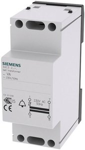 Transformator dzwonkowy Siemens 4AC32081, 8 V/AC, 12 V/AC