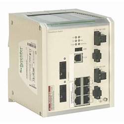 Switch zarządzalny Ethernet TCP/IP (zewn.), ConneXium, 6TX/2FX, tryb pojedynczy Schneider Electric  Switch sieciowy