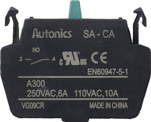 TRU COMPONENTS SA-CA Element stykowy  1 NO   110 V, 250 V 1 szt.