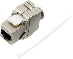 Złącze RJ45 TRU COMPONENTS 93038C366, RJ45, CAT 6, piny:8, 1 szt.