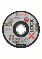 Tarcza tnąca X-LOCK prosta Standard for Inox WA 60 T BF, 115 x 1 mm, 1 szt Tarcza tnąca prosta Bosch Accessories  2608619261 115 mm 1 szt.
