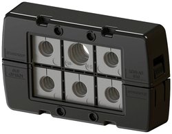 Przepust kablowy CONTA-CLIP KDSI-SET 6/10 BK 28891.4, (D x S x W) 106 x 64 x 24.2 mm, poliamid 6.6, 1 szt.